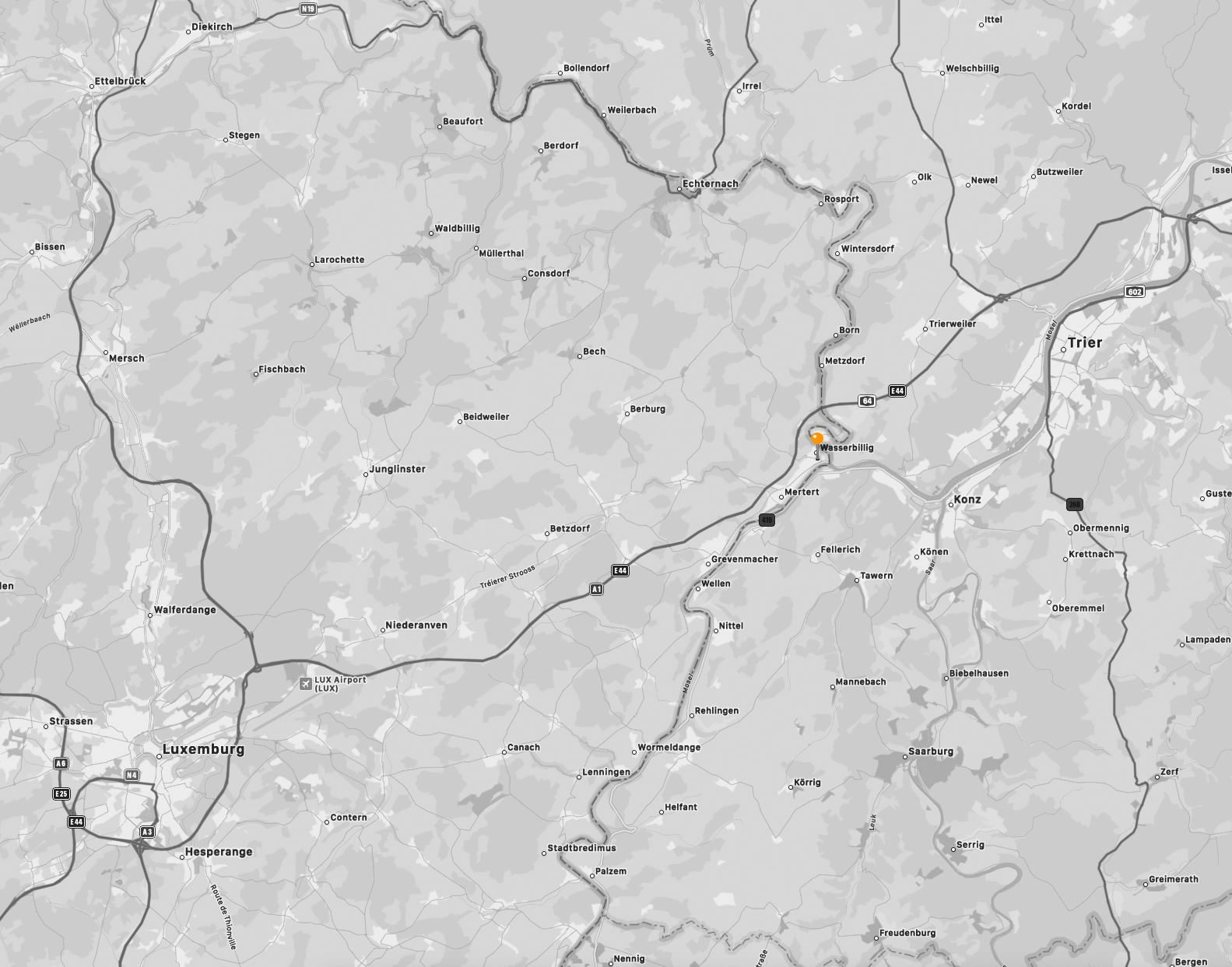 Standortkarte von REInvest mit europäischen Niederlassungen